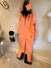 Load image into Gallery viewer, nwt DESTROYER in CORAL snowsuit snowboard ski suit + gaiters hood