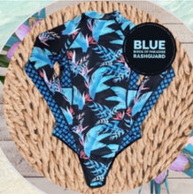 Load image into Gallery viewer, S-3XL UPF Rashguard swimsuit wetsuit surfsuit white teal black pink turquoise blue green leopard longsleeve one-piece surf swim beach pool lake women modest