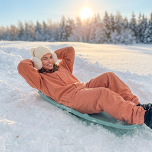Load image into Gallery viewer, nwt DESTROYER in CORAL snowsuit snowboard ski suit + gaiters hood