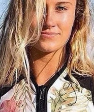 Load image into Gallery viewer, UPF Rashguard: Hibiscus swimsuit +2 variations surf swim beach pool modest slimming women ladies feminine white black Pink teal turquoise