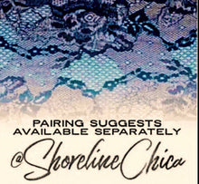 Load image into Gallery viewer, Blue Jazz Swim one-piece rashguard surfsuit swimsuit lined white royal blue turquoise paisley modest full coverage women longsleeve