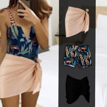 Load image into Gallery viewer, new Leopardess Swim Set one-piece swimsuit black teal leopard w polka shoulder ties + cover-up choice: resort-wrap / skirt / shorts