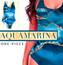 Load image into Gallery viewer, XS - 2XL new ZEBRA or AQUAMARINA swimsuit one-piece or two-piece