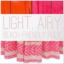 Load image into Gallery viewer, Boho Pop mini tunic beach dress cruise cover-up top white + bubble hot PINK or deep sea GREEN mod print S L 2XL women’s ladies 2023 Summer