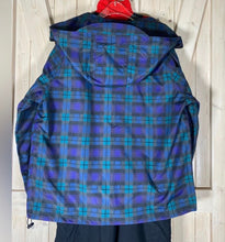 Load image into Gallery viewer, S - XL Blackwatch Plaid UPF Ski Snow Hooded Jacket