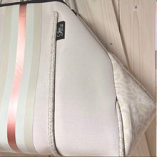 Load image into Gallery viewer, Bonfire Pearl wall art beach house guest room decor photo canvas 1 of 3 collage set housewarming lake cabin ocean front staging picture