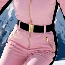 Load image into Gallery viewer, Women's White One-Piece Ski Suit | Shore & Skyline
