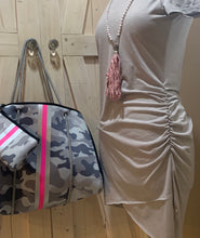 Load image into Gallery viewer, Pendant Necklaces shabby shores couture jewelry accessories Mother’s Day gift present birthday shower pink beaded tasseled fringed feminine