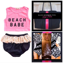 Load image into Gallery viewer, s-xxl UPF Rashguard: Air Waves Swimsuit black white paisley stripes arrows beach pool surf women modest feminine TOP ranked beautiful gift