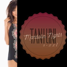 Load image into Gallery viewer, S-XL: Tankini MANDOLIN NIGHTS Swimsuit
