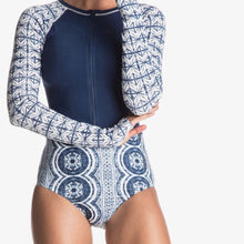 Load image into Gallery viewer, UPF Rashguard: Le Bleu swimsuit / surfsuit (S-XXL)