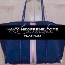 Load image into Gallery viewer, s-xxl O.C. #Surf CROP Swimsuit - navy & royal blue floral on white UPF rash crop rashguard beach pool lake swim paddle scuba snorkel