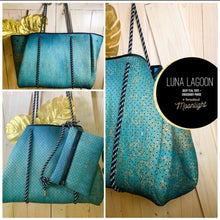 Load image into Gallery viewer, s-xl Carnival Spin maxi dress / swim cover-up / summer wrap - aqua blue gradient - coral pink ombré - womens summer best seller beach travel