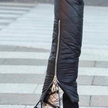 Load image into Gallery viewer, nwt Chalet Puffer coordinate 2pc SET snow / ski jacket & high waisted pant in S - XL pink black red hooded coat top + snow bottom