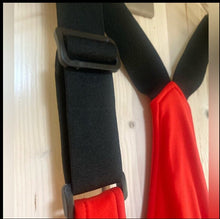 Load image into Gallery viewer, nwt Shred RED ski BIB black stripe adjustable fit insulated women’s snow pants + suspenders waterproof winter Shore and Skyline XS M purple