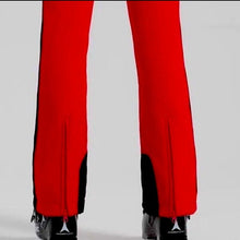 Load image into Gallery viewer, nwt Shred RED ski BIB black stripe adjustable fit insulated women’s snow pants + suspenders waterproof winter Shore and Skyline XS M purple