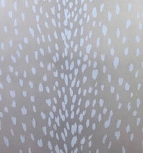 Load image into Gallery viewer, Ivory Doe light beige NEOPRENE bag + white deer speckled print in Crossbody or Tote size or Duo 2-in-1 combo purse + tote antelope khaki