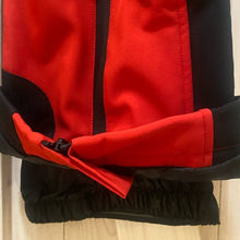 Load image into Gallery viewer, nwt Shred RED ski BIB black stripe adjustable fit insulated women’s snow pants + suspenders waterproof winter Shore and Skyline XS M purple