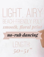 Load image into Gallery viewer, S-3XL Blanca Boho maxi / light beach - friendly ruffled campesino / destination quince wedding baby shower / flowy floral print airy Puebla