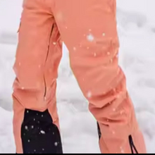 Load image into Gallery viewer, nwt DESTROYER in CORAL snowsuit snowboard ski suit + gaiters hood
