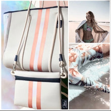 Load image into Gallery viewer, UPF Rashguard COSTA PLUMERIA swimsuit surfsuit longsleeve aqua turquoise coral
